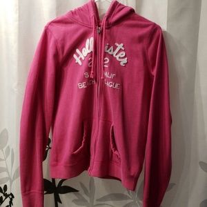 Hollister full zip hoodie